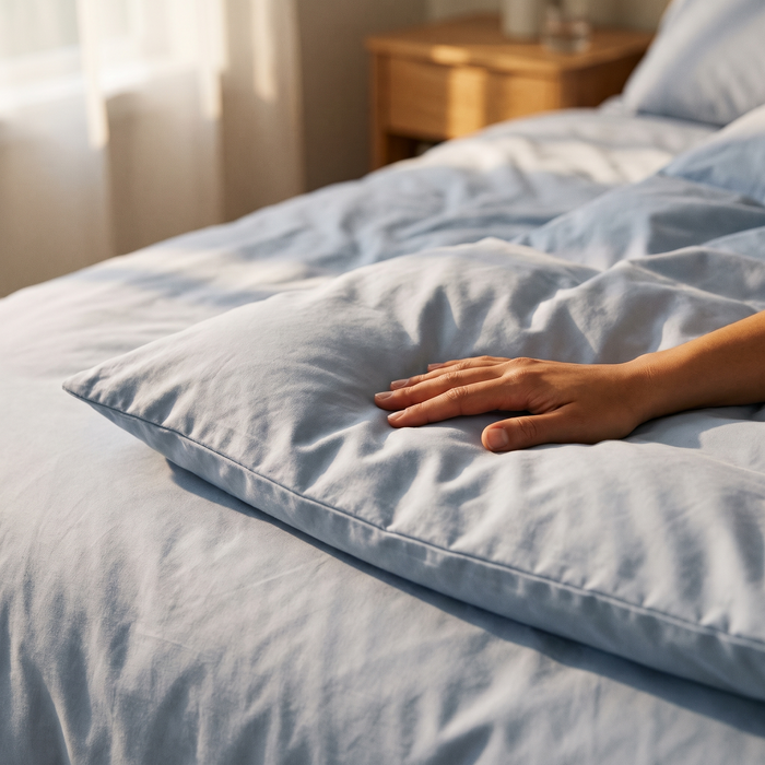 Easydoona Everyday doona in Coastal Blue