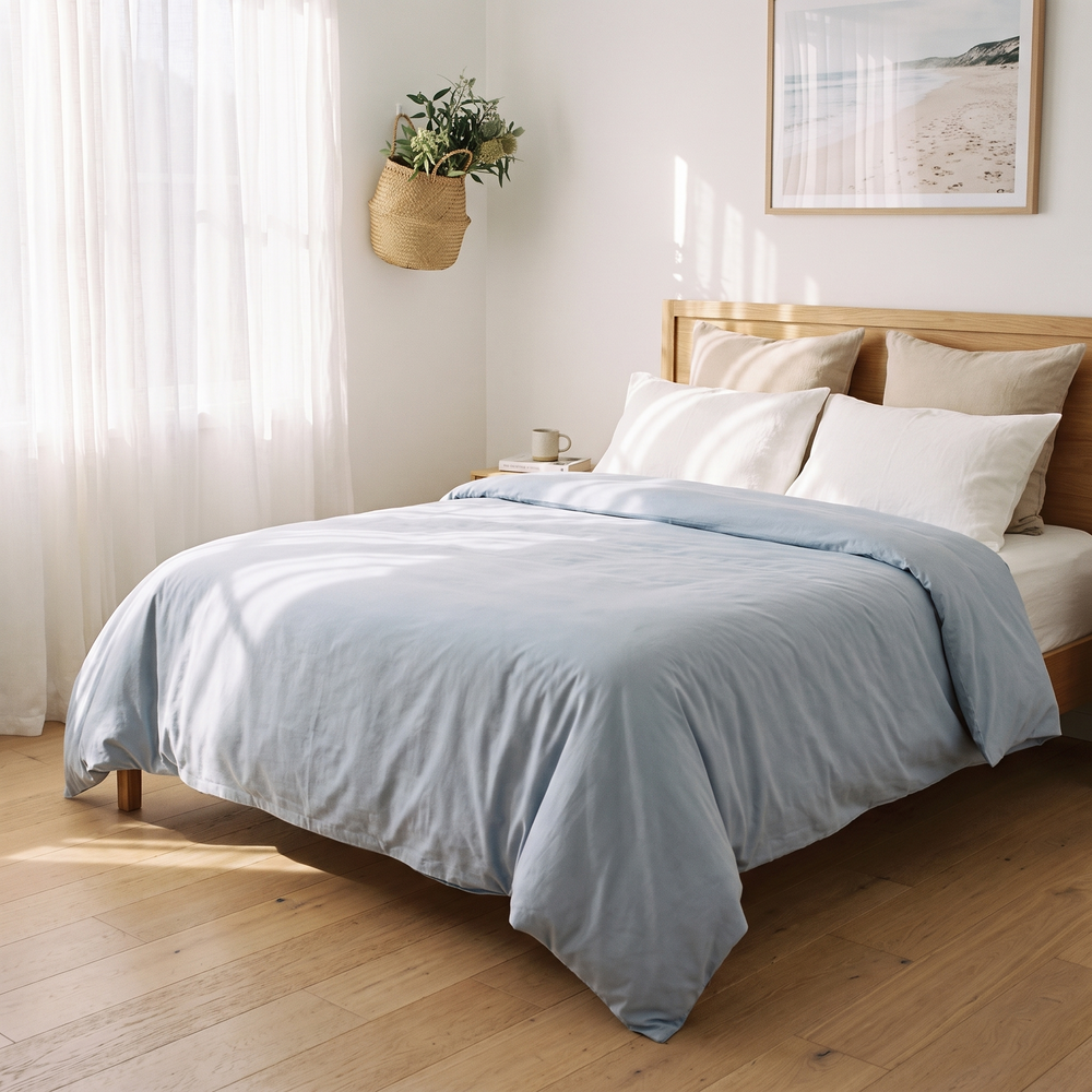 Easydoona Everyday doona in Coastal Blue