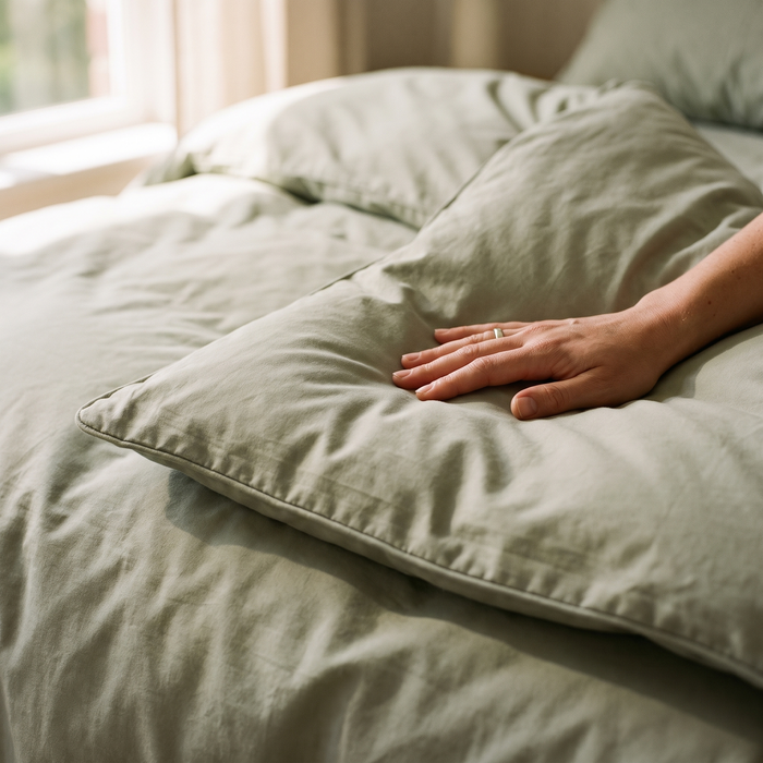 Easydoona Everyday doona in Eucalyptus