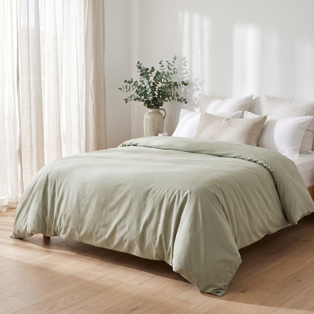 Easydoona Everyday doona in Eucalyptus