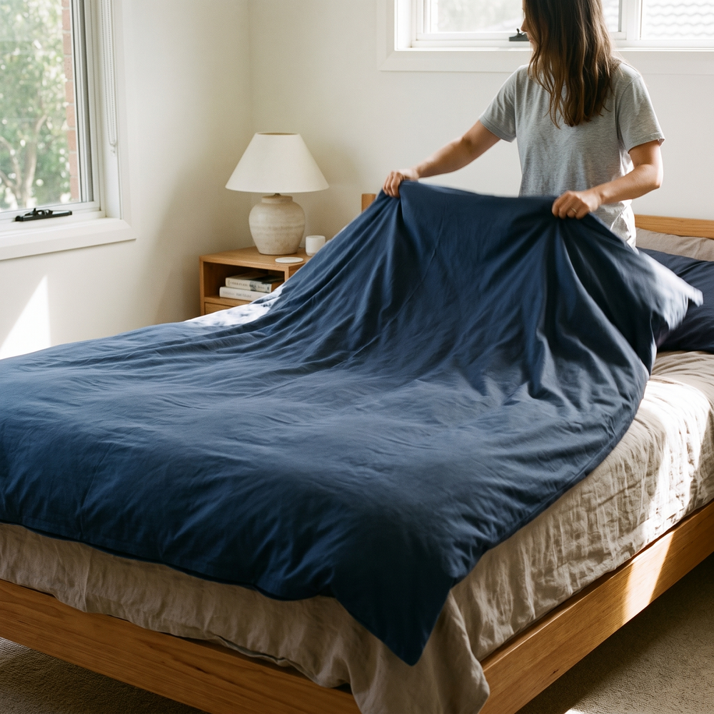 Easydoona Everyday doona in Midnight