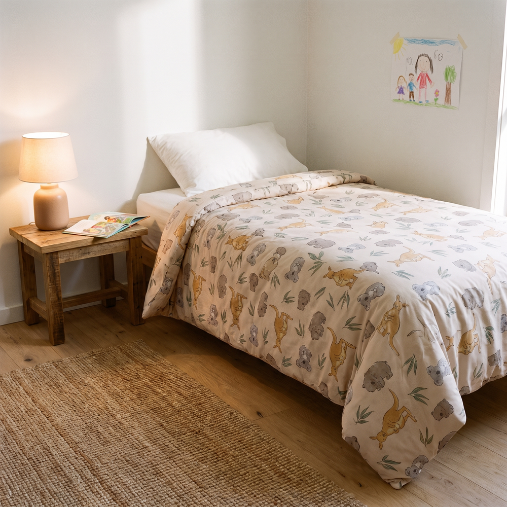 Easydoona Kids doona in Outback Mates